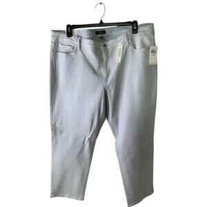 Ralph Lauren Pant Womens Plus Size 22 Mid Rise Straight Stretch Streetwear NWT